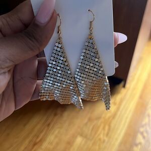 Gold Tassel Earrings